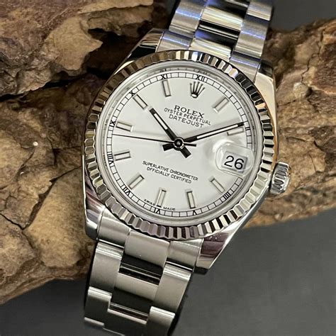 used ladies rolex datejust uk|pre owned Rolex 31mm.